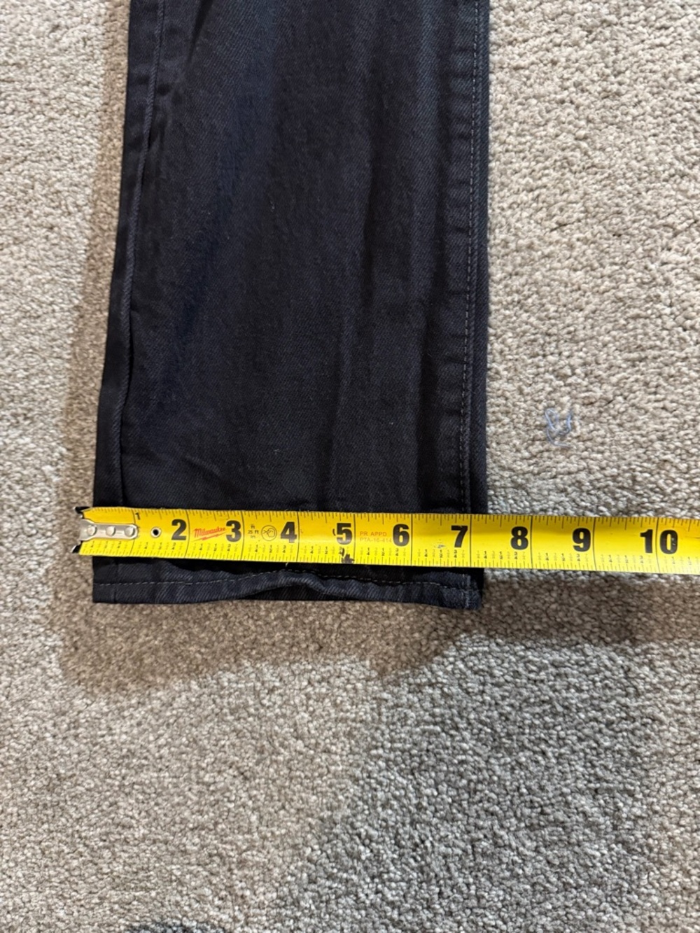 Levi’s 501 Original Fit Black Jeans W28 L30 Button Fly Straight Leg - Picture 5 of 12